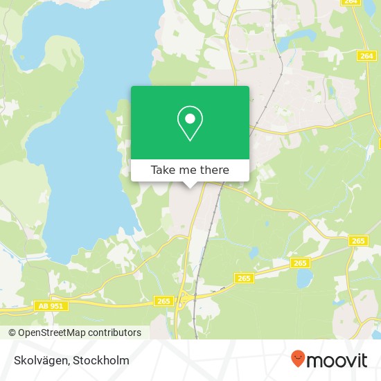 Skolvägen map