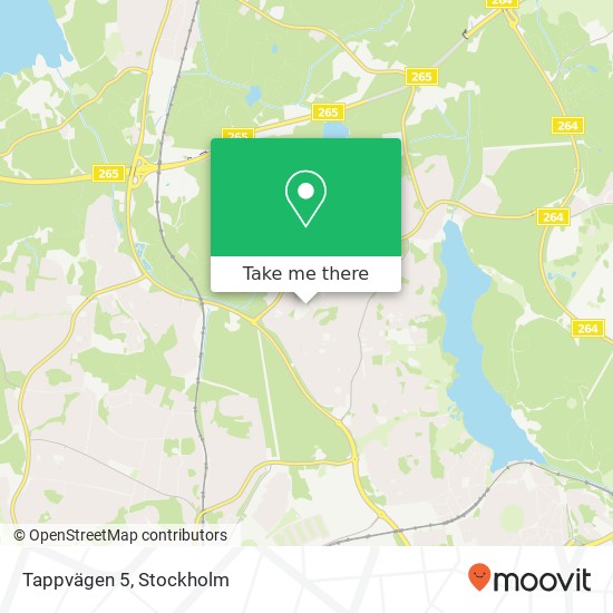 Tappvägen 5 map