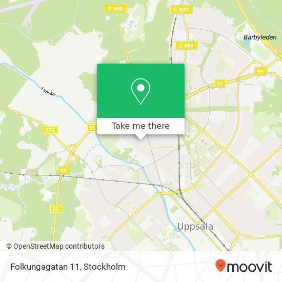 Folkungagatan 11 map