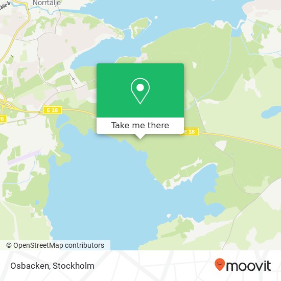 Osbacken map