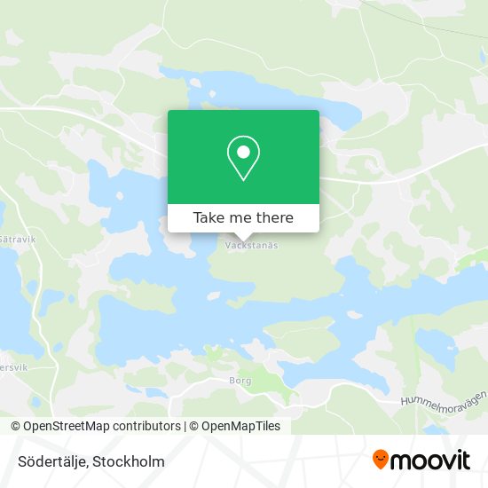 Södertälje map