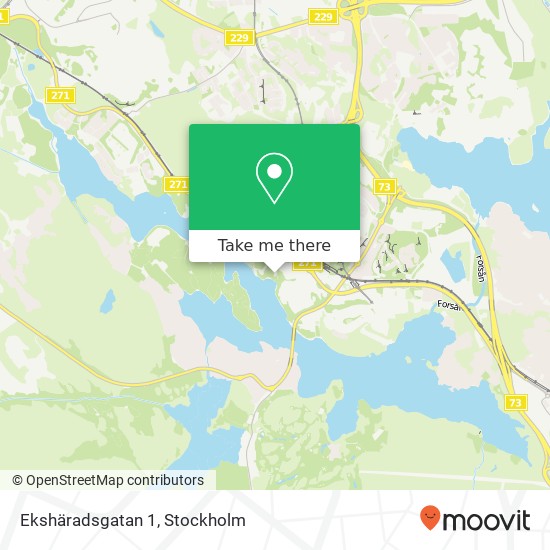 Ekshäradsgatan 1 map