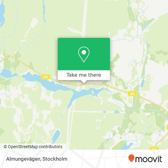 Almungevägen map