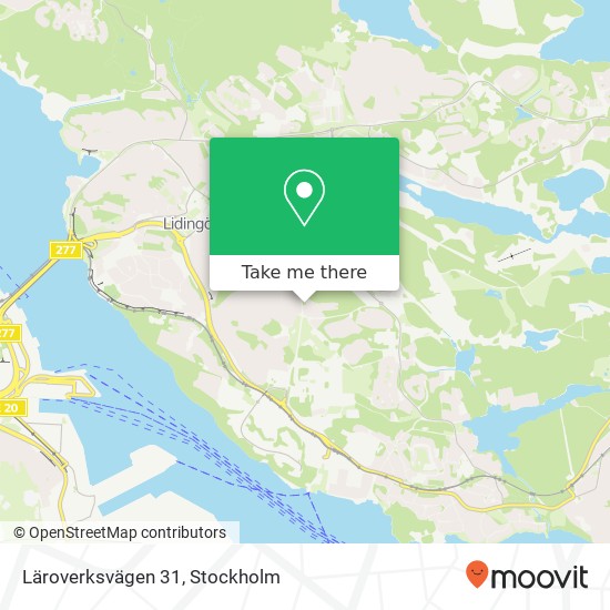 Läroverksvägen 31 map