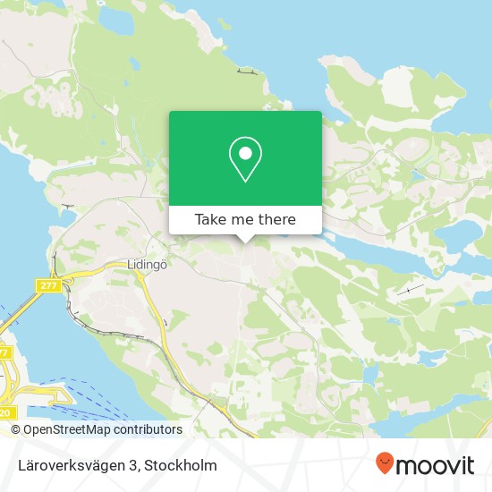 Läroverksvägen 3 map