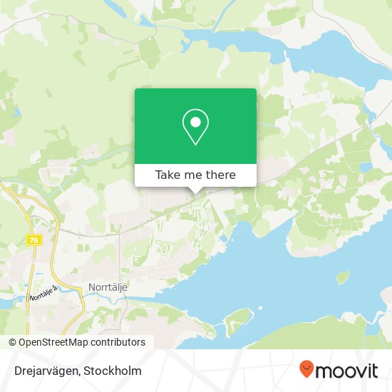 Drejarvägen map