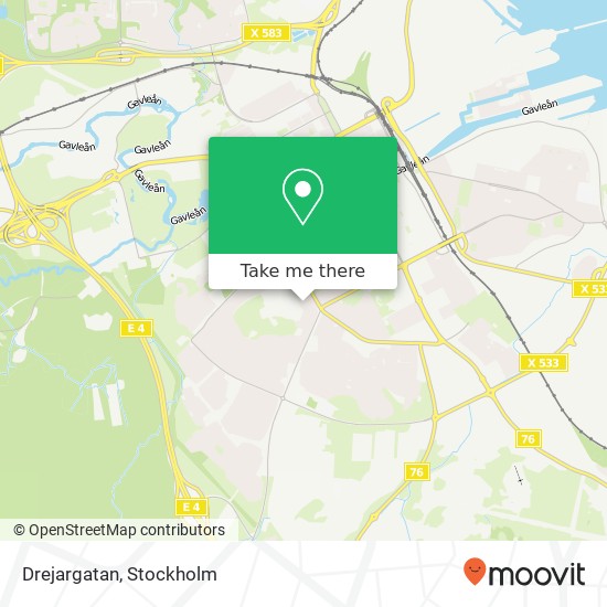 Drejargatan map