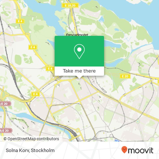 Solna Korv map