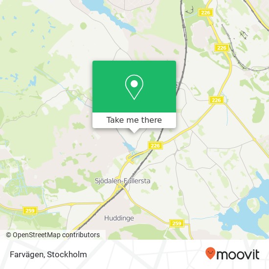 Farvägen map