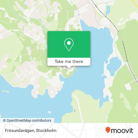 Frösundavägen map