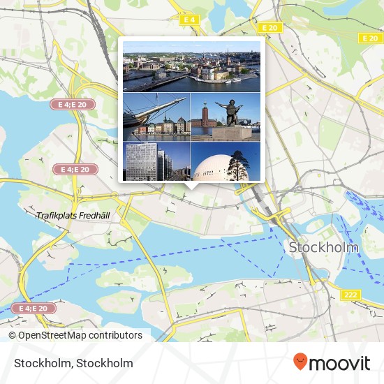 Stockholm map