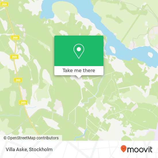 Villa Aske map