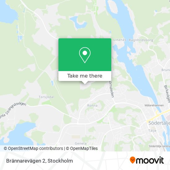 Brännarevägen 2 map