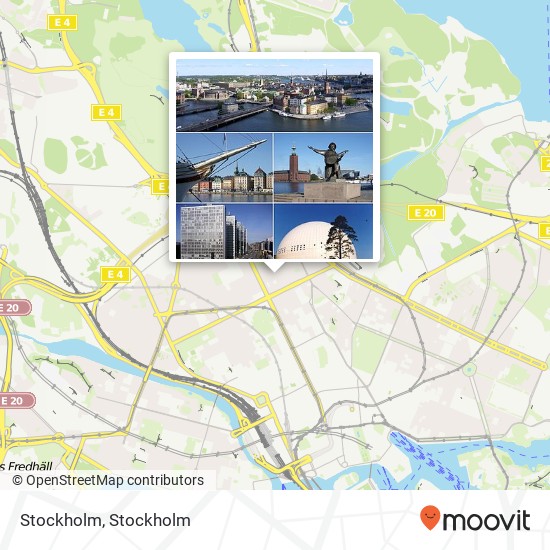 Stockholm map