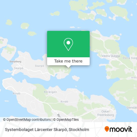 Systembolaget Lärcenter Skarpö map