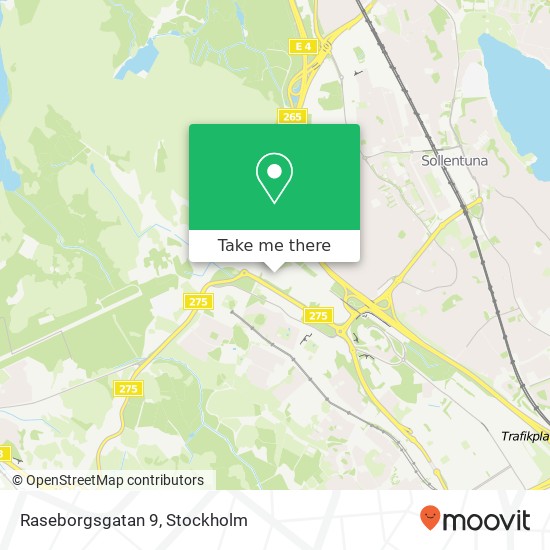 Raseborgsgatan 9 map