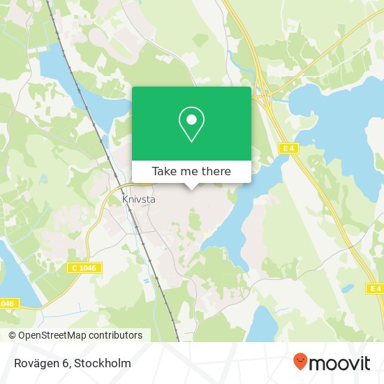 Rovägen 6 map