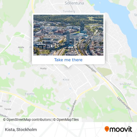 Kista map