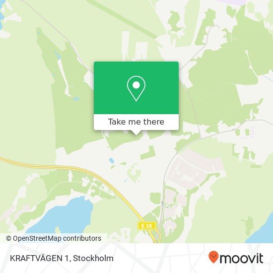 KRAFTVÄGEN 1 map