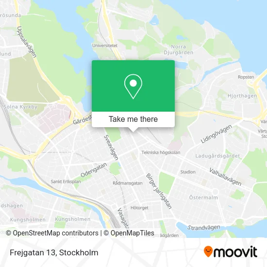 Frejgatan 13 map