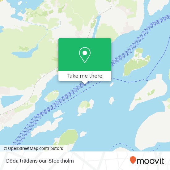 Döda trädens öar map