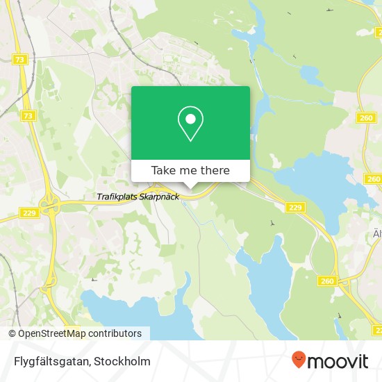 Flygfältsgatan map