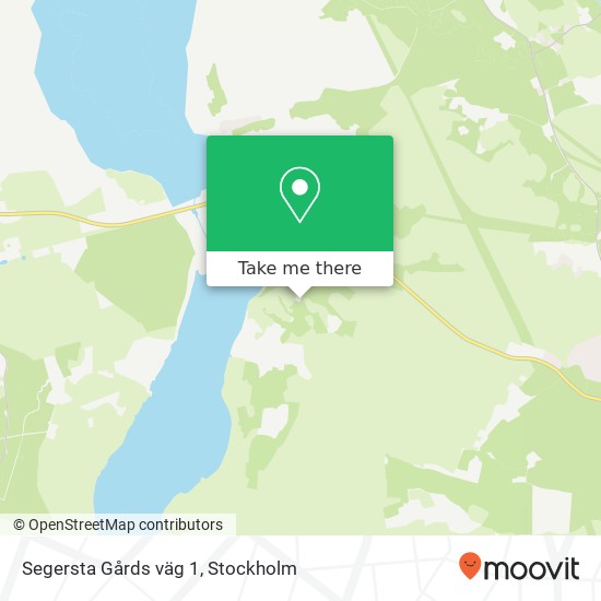 Segersta Gårds väg 1 map