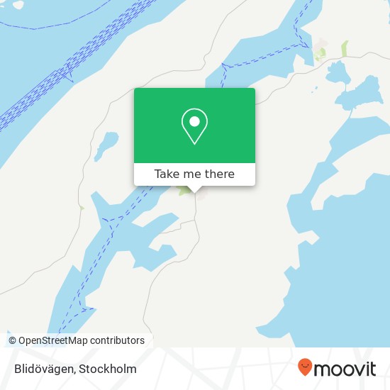 Blidövägen map