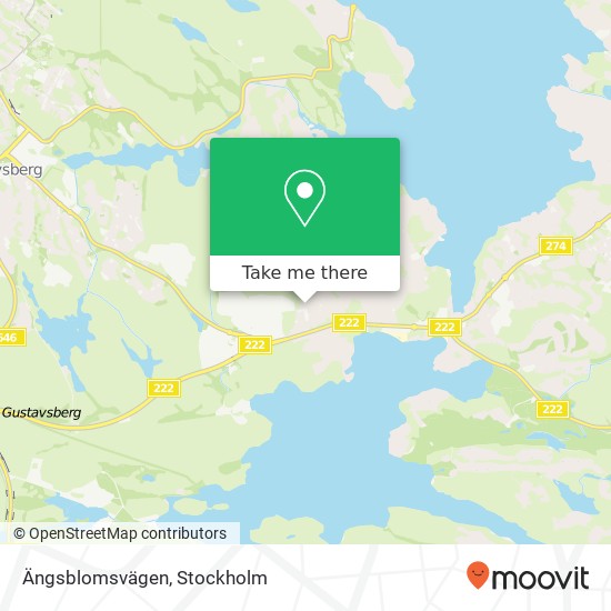 Ängsblomsvägen map