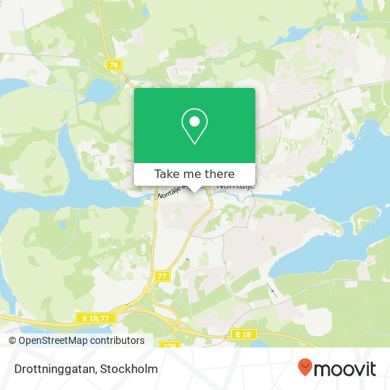 Drottninggatan map