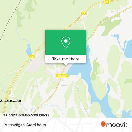 Vassvägen map