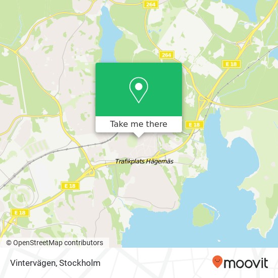 Vintervägen map