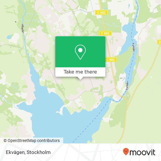 Ekvägen map