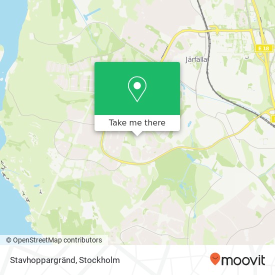 Stavhoppargränd map