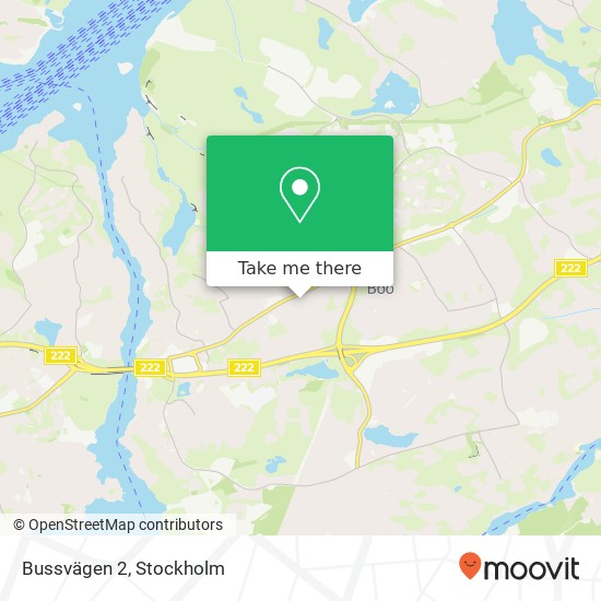 Bussvägen 2 map