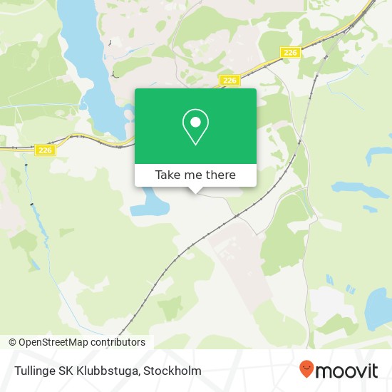 Tullinge SK Klubbstuga map