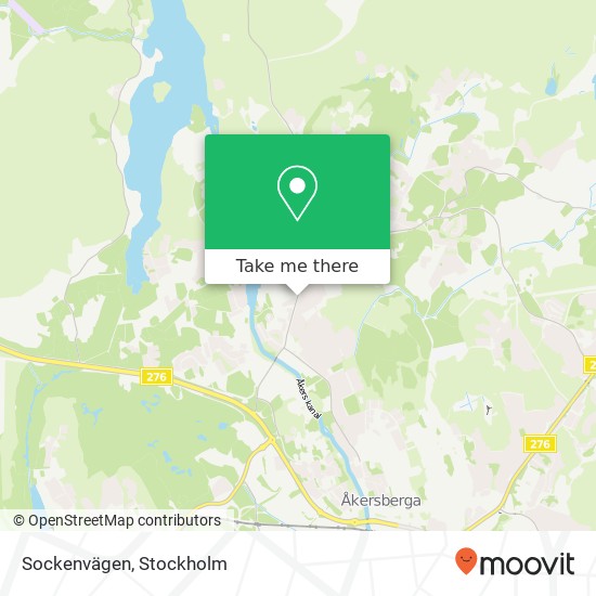 Sockenvägen map