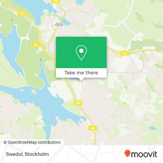 Swedol map