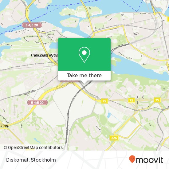 Diskomat map