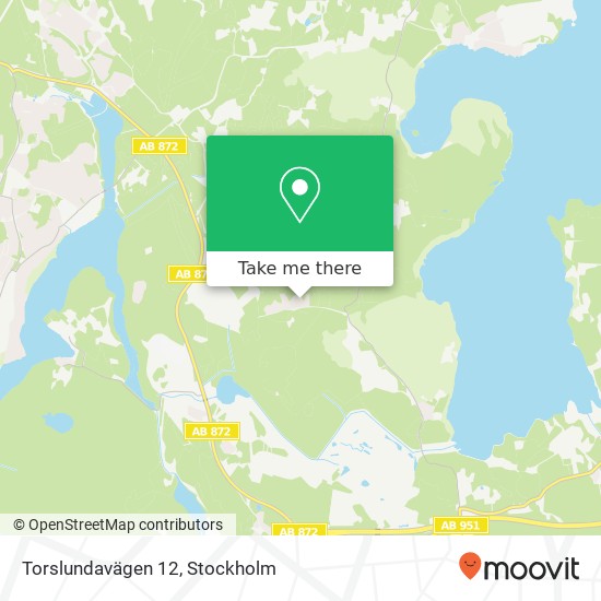 Torslundavägen 12 map