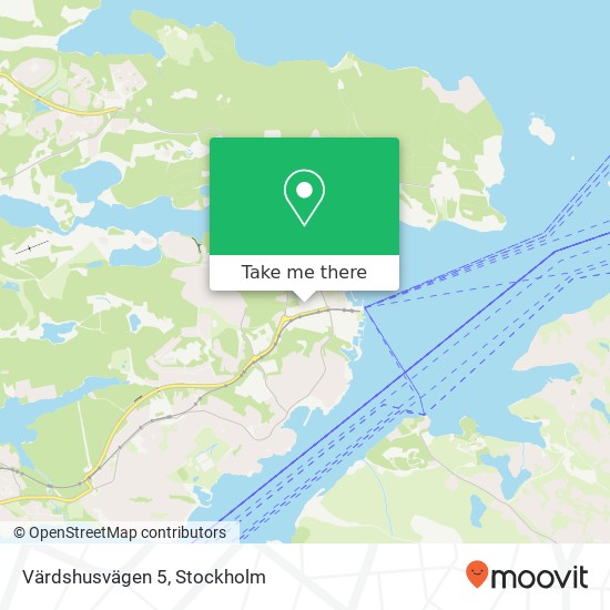 Värdshusvägen 5 map