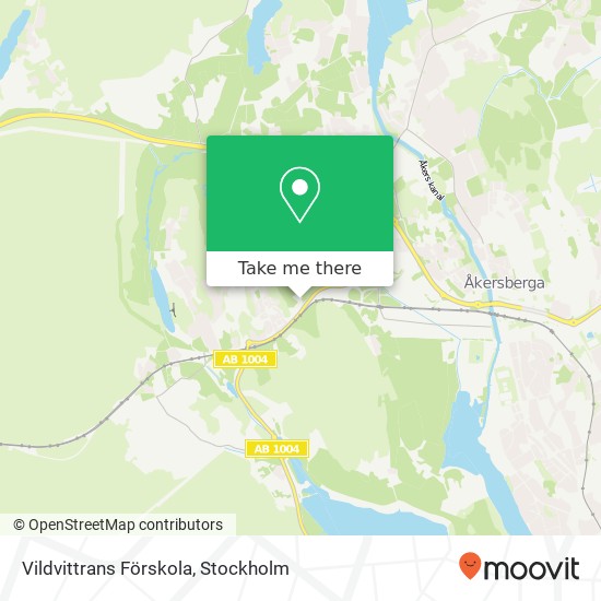 Vildvittrans Förskola map