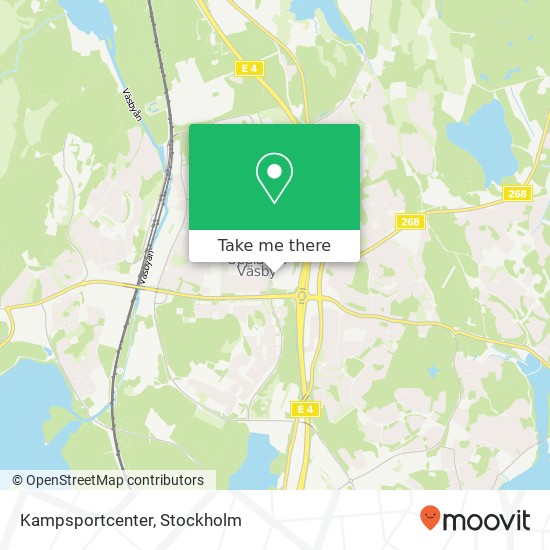 Kampsportcenter map