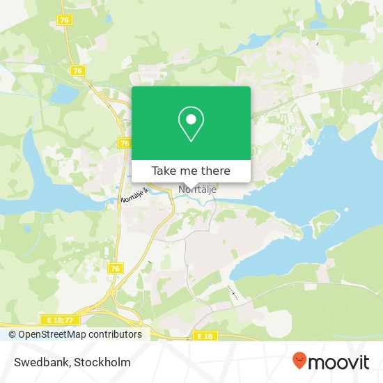 Swedbank map