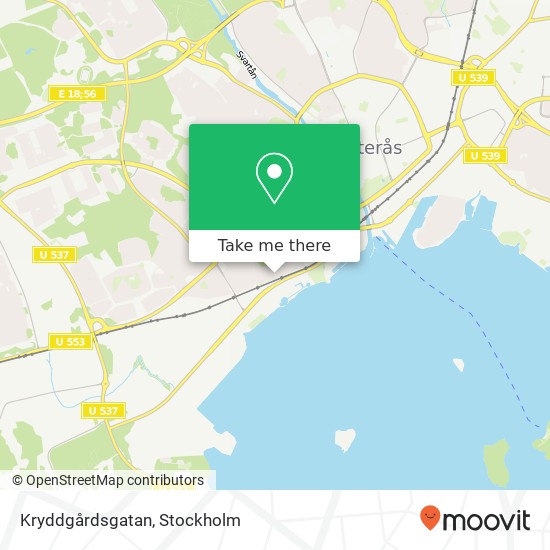 Kryddgårdsgatan map