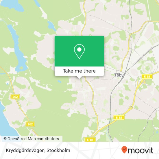 Kryddgårdsvägen map