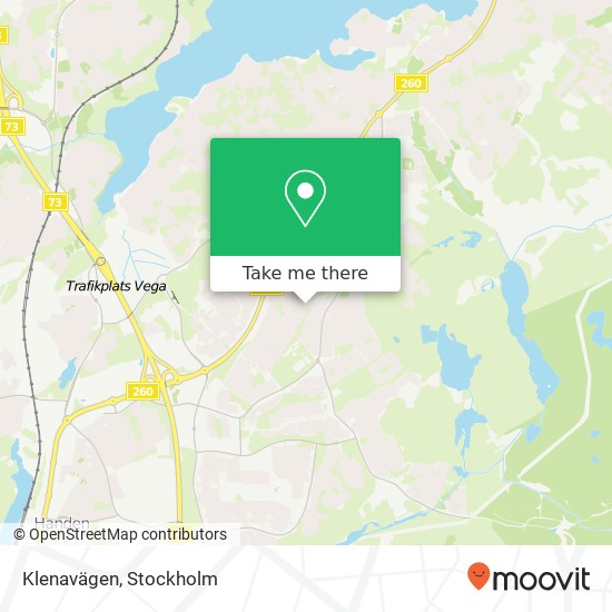 Klenavägen map