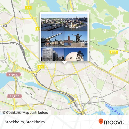 Stockholm map