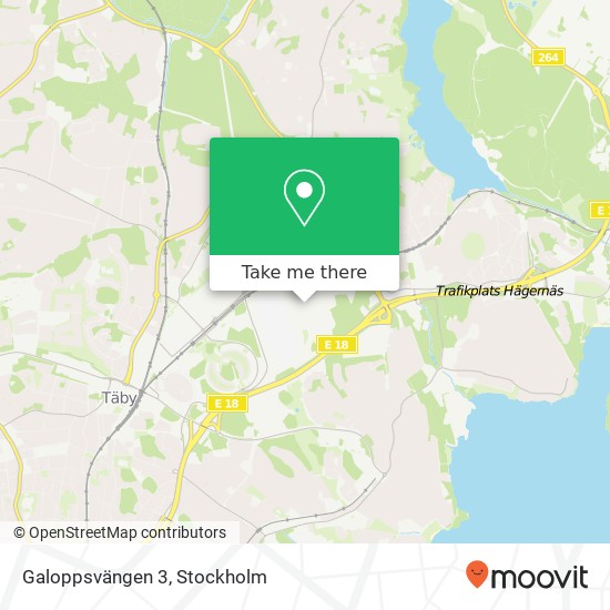 Galoppsvängen 3 map