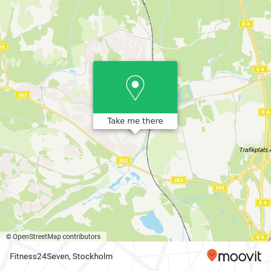 Fitness24Seven map